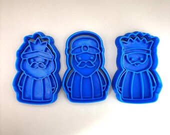 Christmas Nativity Cookie Cutter Stl File for 3d Printer 0486 3D model 3D printable