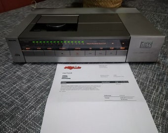 Reproductor de CD vintage Philips CD200: servicio completo, técnicamente como nuevo