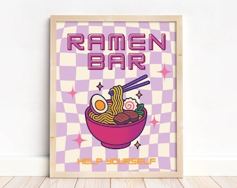 K-Pop Birthday Party Sign, Ramen Bar, Printable Signs, Girl Birthday Party, Anime Birthday Party Decor, Kawaii, Editable Printable