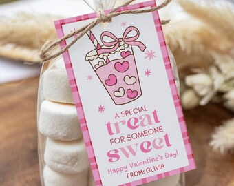 Valentine Gift Tag, Valentine Treat Tag, Valentine’s Day Card, Teacher Valentine Gift, Teacher Gift Tag, Printable Favor Tag,