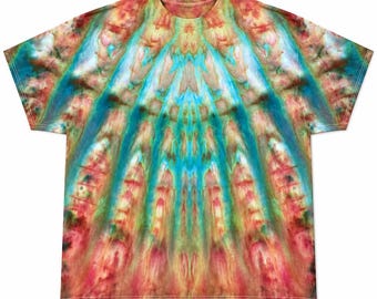 Turquoise Daydream - Unisex Tee 100% Cotton, Hand Tie Dyed, Deluxe T-Shirt