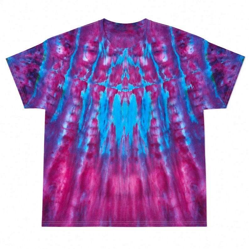 Fuchsia Apparition - Unisex Tee 100% Cotton, Hand Tie Dyed, Deluxe T-Shirt image 3