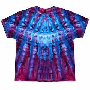 Fuchsia Apparition - Unisex Tee 100% Cotton, Hand Tie Dyed, Deluxe T-Shirt image 2