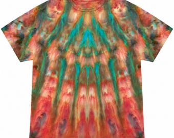CopperFire Patina - Unisex Tee 100% Cotton, Hand Tie Dyed, Deluxe T-Shirt