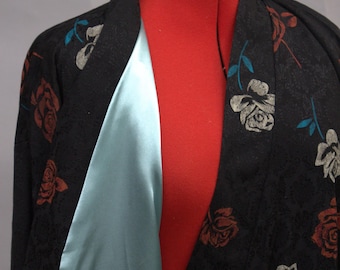 One of a kind  kimono, dead stock fabric