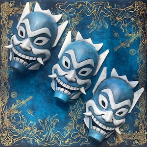 Blue Spirit Oni Mask: ATLA inspired