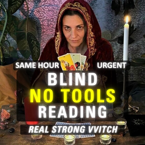 No Tools Blind Reading Psychic, Honest Psychic Reading Same Hour, Spiritual Advices, No Cards Clairvoyant Reading, Accurate Love Reading