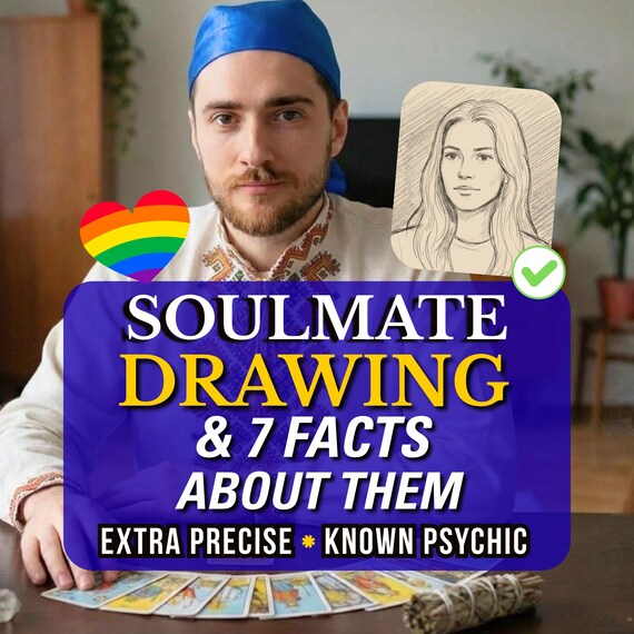 Soulmate Drawing and Reading, Future Husband Drawing and Reading, Same Hour Tarot Reading, Realistic Spouse, Draw My Soulmate, Psychic Love