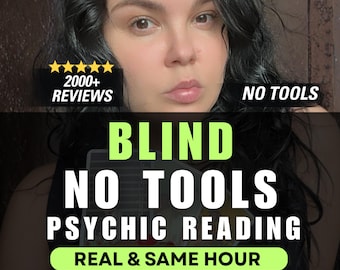 No Tools Blind Reading Psychic, Honest Psychic Reading Same Hour, Spiritual Advices, No Cards Clairvoyant Reading, Accurate Love Reading