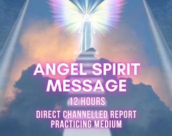 Spirit Guide Angel Message Reading | Psychic Tarot & Oracle Guidance | Personalized Intuitive Messages