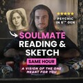 Soulmate Drawing and Reading, Future Husband Drawing and Reading, Same Hour Tarot Reading, Realistic Spouse, Draw My Soulmate, Psychic Love