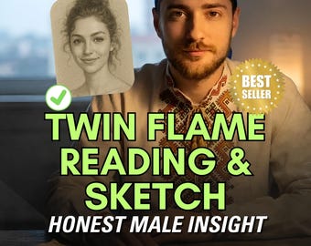 Twin Flame Reading & Drawing, Same Hour Tarot Reading, Draw My Twin Flame, Psychic Love Reading, Dive into Energies, Lessons, Love Insights