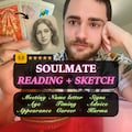 Soulmate Drawing and Reading, Future Husband Drawing and Reading, Same Hour Tarot Reading, Realistic Spouse, Draw My Soulmate, Psychic Love product logo