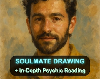 Detailed Soulmate Drawing and Gipsy Reading, Future Husband Drawing, Draw My Soulmate Reading, Twin Flame Drawing and Reading