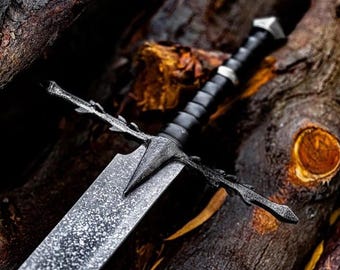 Handmade Fantasy King Sword Replica: Cosplay Collector's Gift  Custom Collectible Sword | Decorative Handmade Sword Gift"
