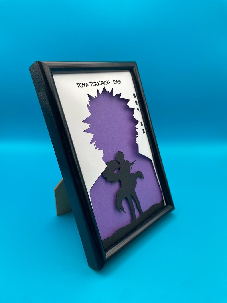 Toya Todoroki DABI Handmade Paper Art - Boku No Hero Academia Multi ...