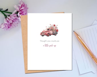 Carte Un petit coup de pouce Carte Penser à vous pour un bon rétablissement Carte Pensée pour un ami Carte d'encouragement pour une journée inoubliable