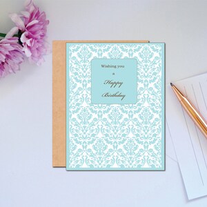Carte d'anniversaire pour vous souhaiter un joyeux anniversaire Carte pour fêter l'anniversaire de maman Anniversaire d'un ami