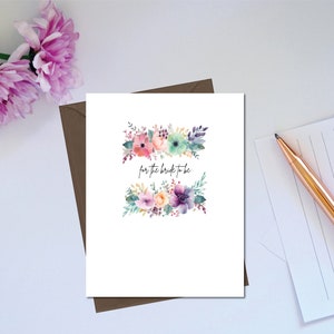 Carte de douche nuptiale pour future mariée Carte de douche nuptiale Carte de douche minimale