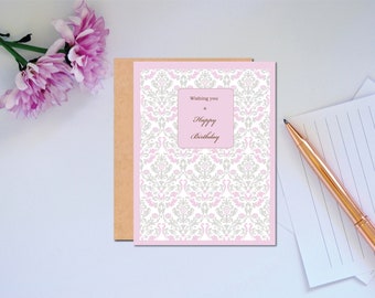 Birthday Card Wishing You a Happy Birthday Card Celebrate Friend Birthday
