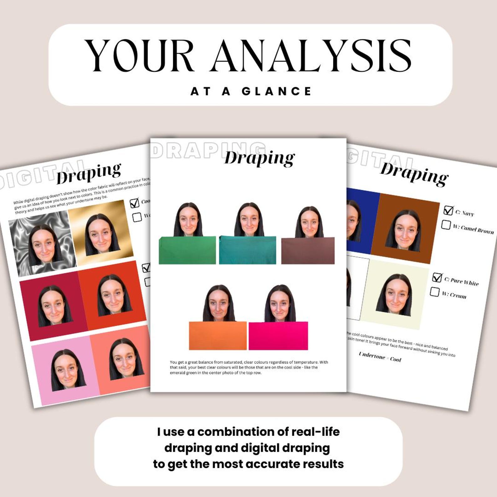 Personalized Color Analysis: 16 Season System, Custom Palette | Gift ...