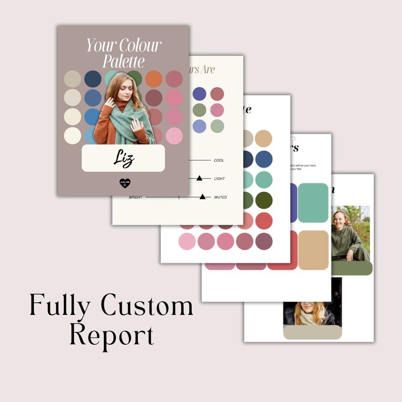 Personalized Color Palette: 30 Custom Colors, Color Analysis (digital ...
