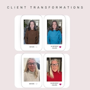Personalized Color Analysis: 16 Season System, Custom Palette | Gift ...