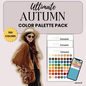 Autumn Color Palette: Seasonal Color Guide (Digital Download)