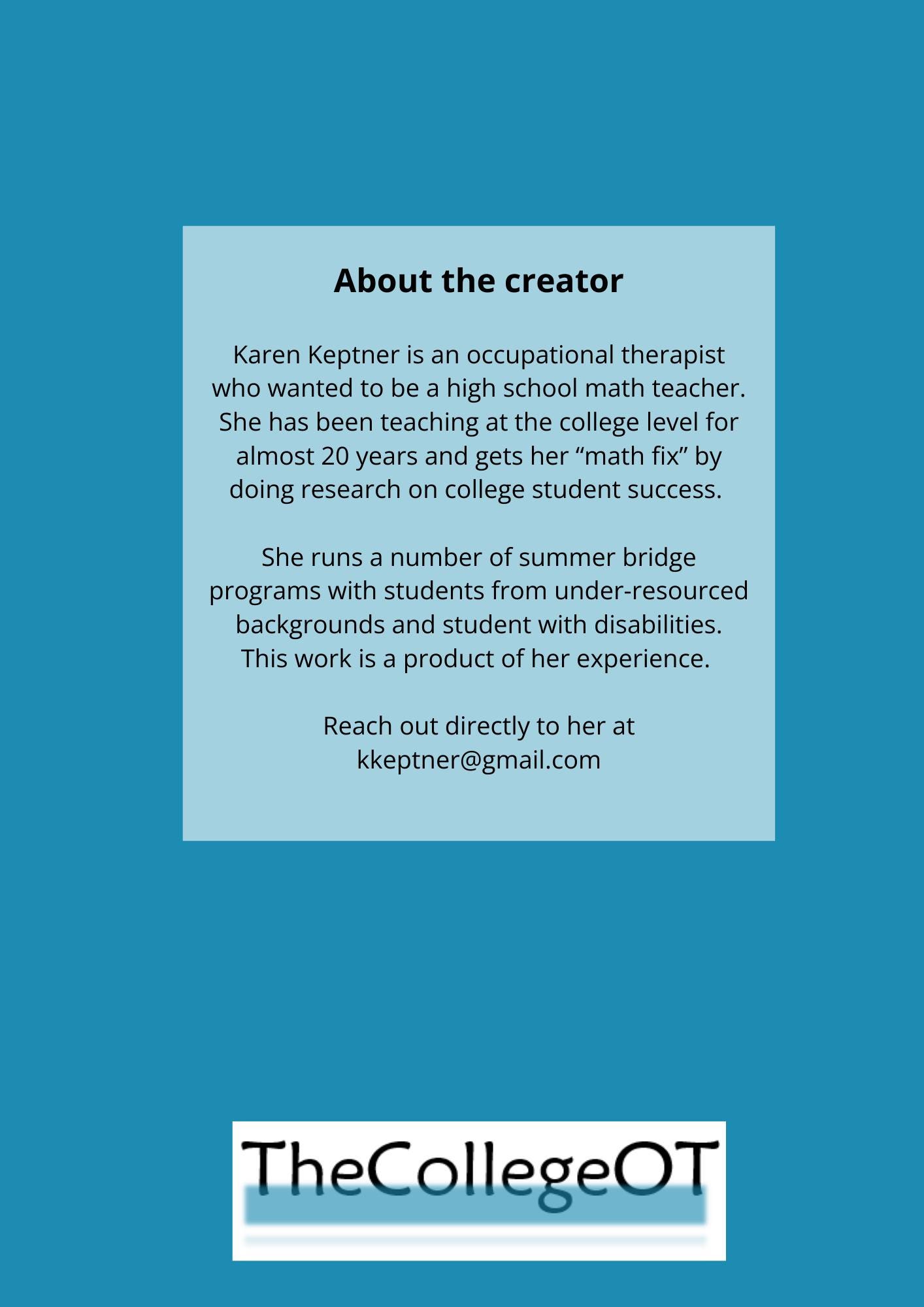 Executive Function Skills - Tips for Student Success (32 Pages) - Etsy