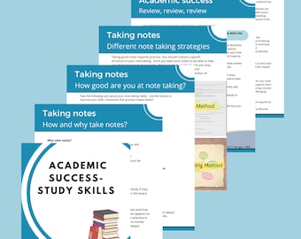 Study skill mastery book (32 pages)
