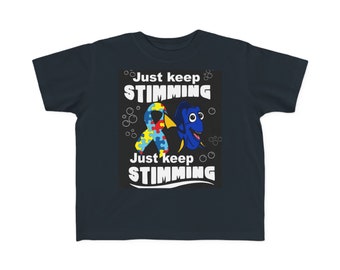 T-shirt Just Keep Stimmming pour tout-petit