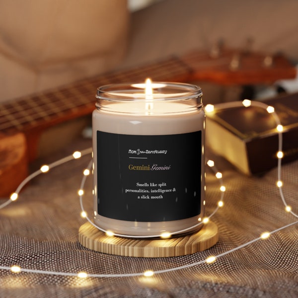 Gemini Scented Soy Candle
