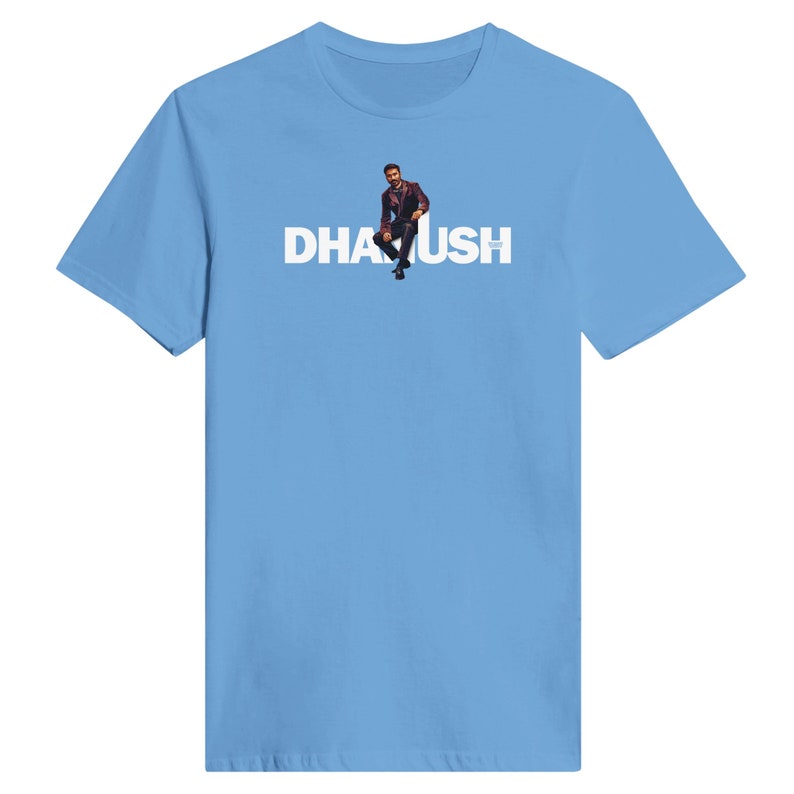 T-shirt femme « Tux-tastic » The Dhanush Light Blue