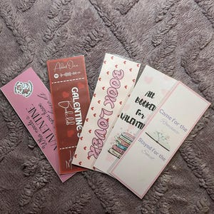 Romance Bookmarks