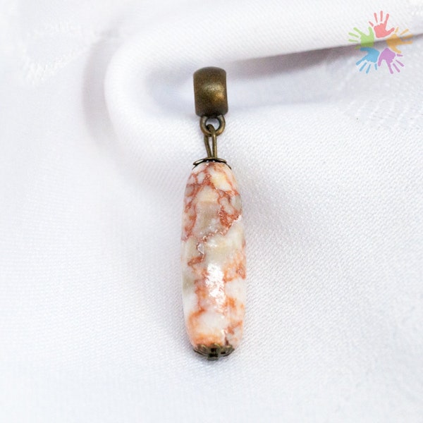 Jasper pendant necklace