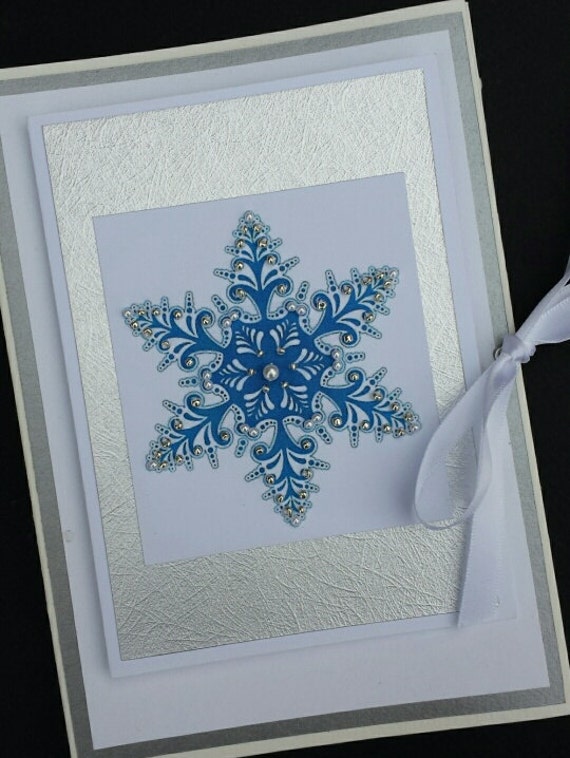 Holiday Photo Keepsake, Personalized Christmas Photo Album, Holiday Sharing  Photo Book, Hand-beaded Snowflake, 5x7, Picture Book 