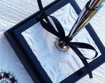 Guest Book Pen,  Coordinate, Lightweight 3x3  base