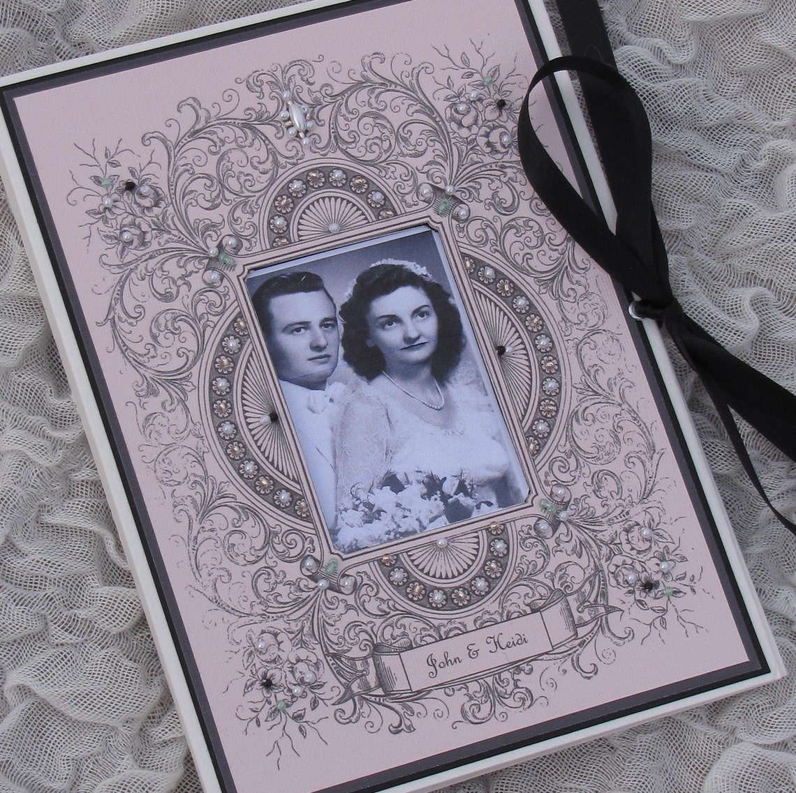 Anniversary Album Vintage Wedding Photo Album Parents of | Etsy
