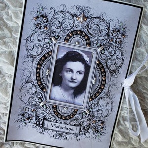 Anniversary Album, Vintage , Wedding Photo Album, Parents of the Bride ...