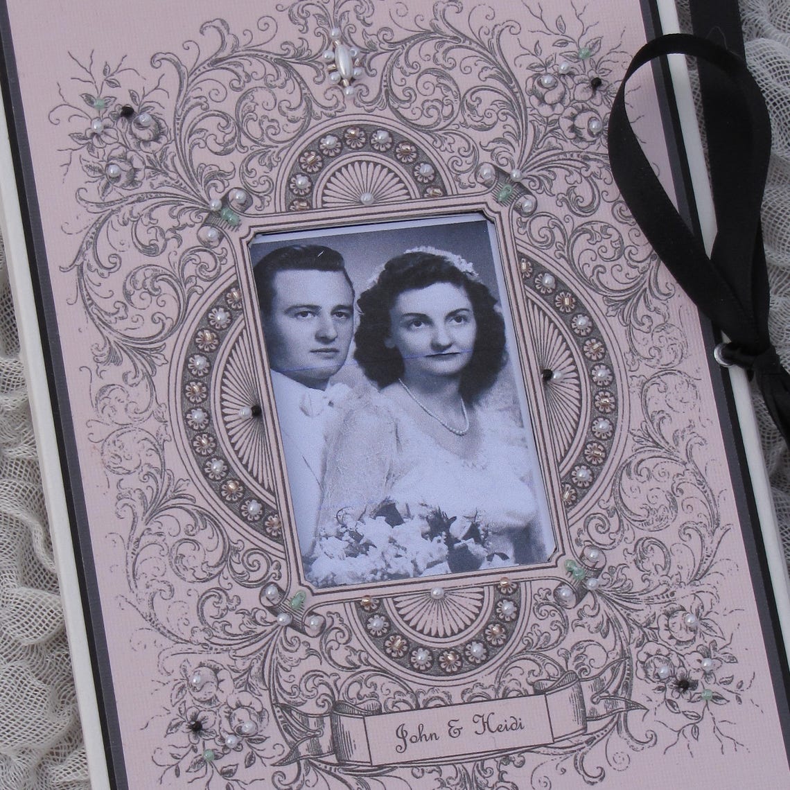 Anniversary Album Vintage Wedding Photo Album Parents of | Etsy