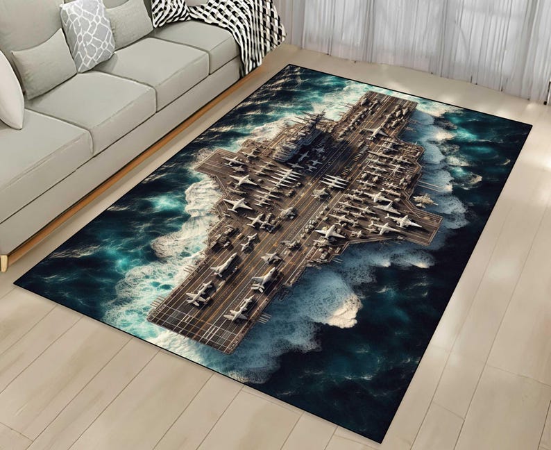 Millitary Rugs Camouflage Rug: Military Vintage Decor (small to Extra Large Sizes) - Etsy