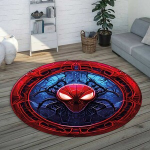 Spiderman, Tapis Spiderman, Tapis Spiderman, Carpette, Tapis populaire, Tapis rond, Tapis pour enfants, Tapis Spiderman, Tapis moderne, Tapis populaire, Tapis cadeau