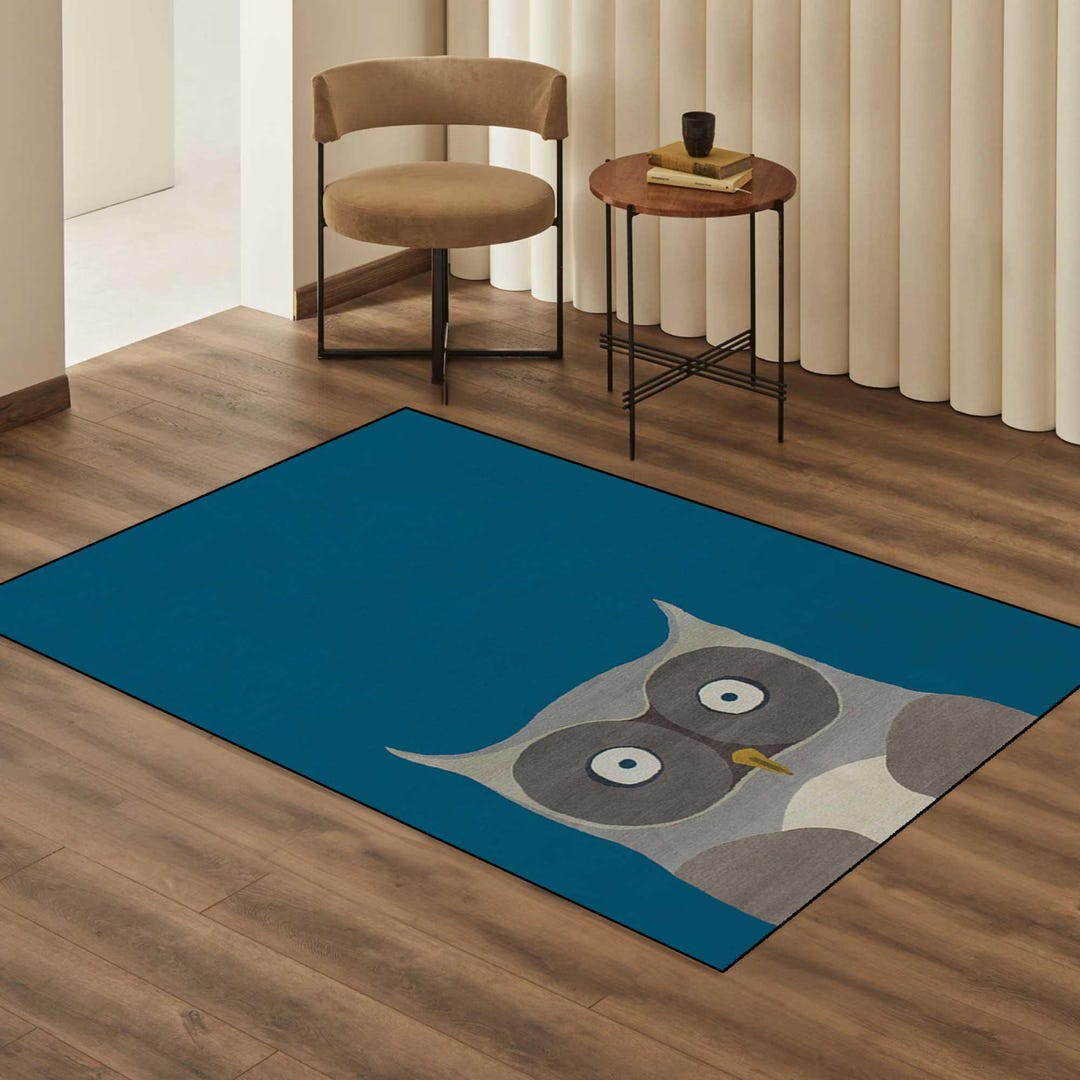 Owl Pattern Rugs, Kids Room Rug, Children Rug, Kids Rug, Popular Rug ...