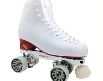 Custom Roller Figure Skates by L'Estel Skates - Patines con botas Risport Venus+Base STD Elyo+Ruedas STD Impact+Frenos+Rodamientos