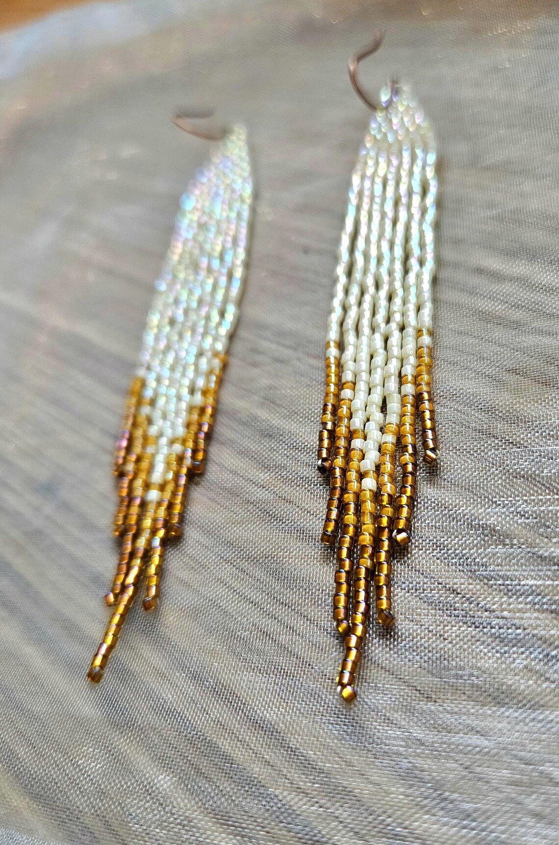 Ombre Dusters in Iridescent Cream + Golden Saffron - Etsy