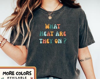 What Heat Are They On?, Swim Meet Tshirt Swim Shirt Swim Team Shirt Retro Swimmer Tee Swimmer Lover Gift Love to Swim Pool Tee Beach