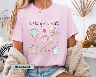 Girls Gone Mild Tshirt, Fresh Off the Market Crewneck, Future Mrs Last Toast, Martini Bachelorette, Comfort Colors Bachelorette Party Shirt