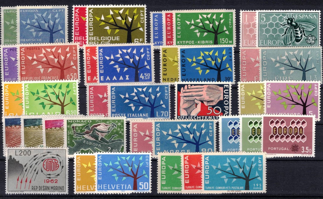 使用済み切手セット 海外 1964 ホビー 希少なジョージ・ワシントン5セント米国郵便切手 1962年