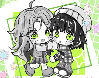 Green yuri Mitsuaya keychain PRE ORDER