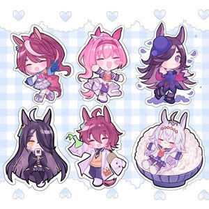 UMA MUSUME pretty derby keychains! Pre order